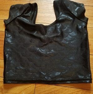 Black Milk/Blackmilk Mermaid Midnight Cap Crop